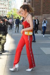 Bella Thorne - Exiting a NYC Hotel in Manhattan 05/24/2018