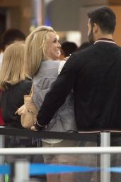 Britney Spears and Boyfriend Sam Asghari at JFK Airport in NYC, May 2018