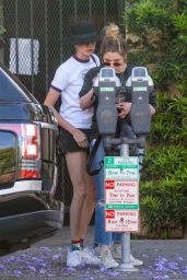 Cara Delevingne Cuddles up to Ashley Benson in West Hollywood 05/26/2018