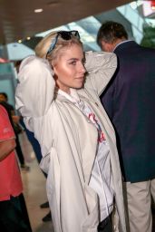 Caroline Daur - Arrives at Nice Airport 05/17/2018