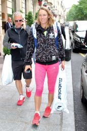 Caroline Wozniacki - Leaves Her Hotel in Paris 05/29/2018