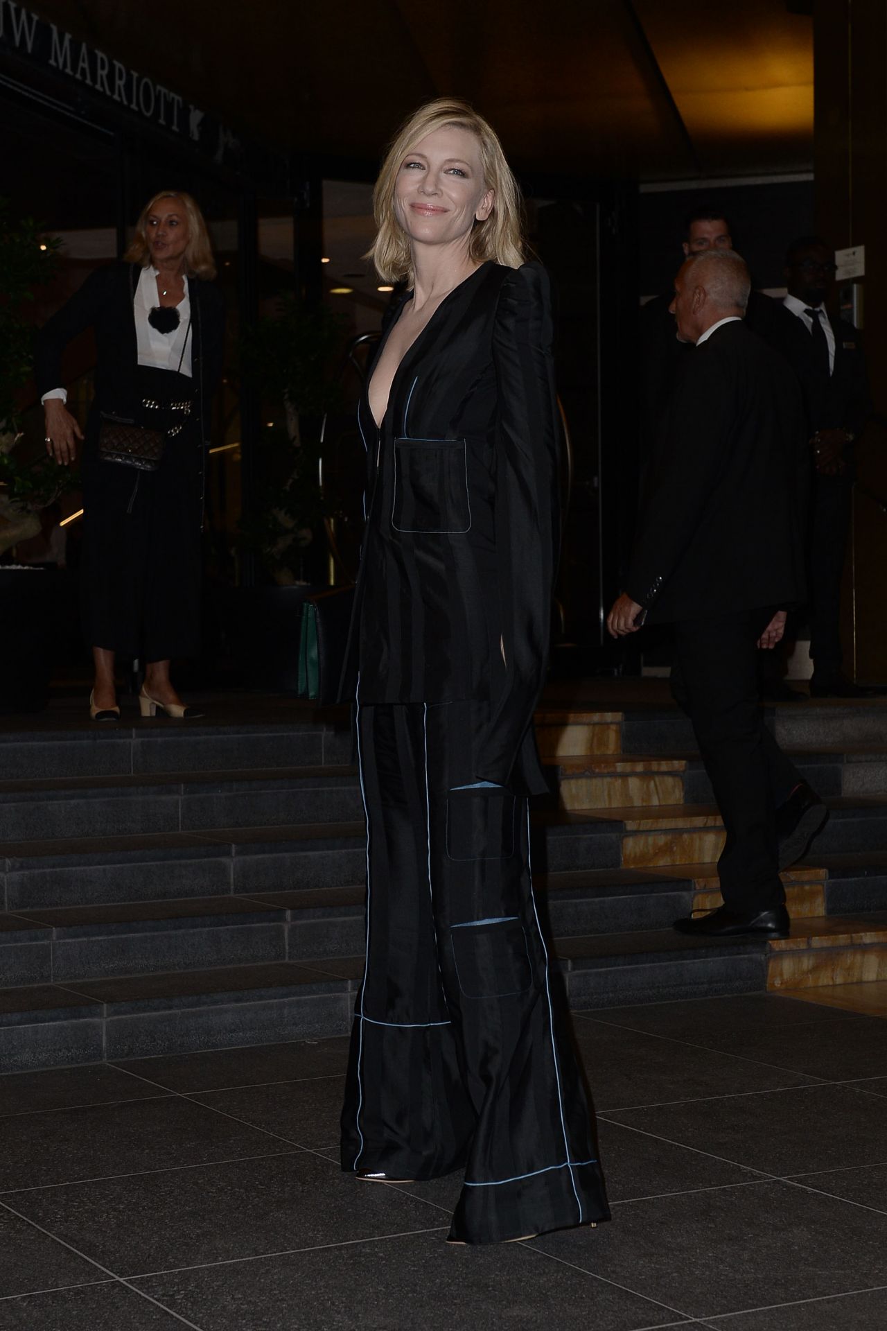 Cate Blanchett at The Marriott Hotel in Cannes 05/09/2018 • CelebMafia