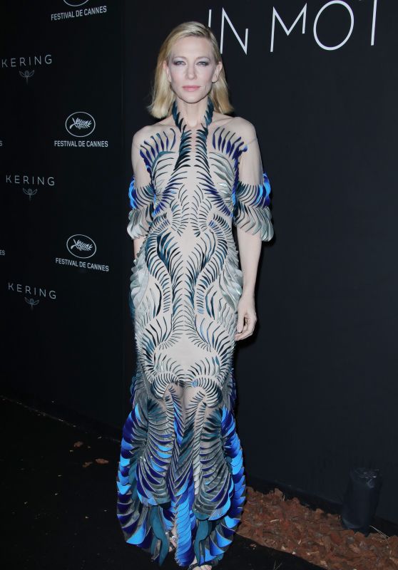 Cate Blanchett – Kering Women in Motion Awards Dinner at Cannes Film Festival 2018