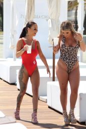 Chantelle Connelly and Lois Molloy - Marbella 05/08/2018