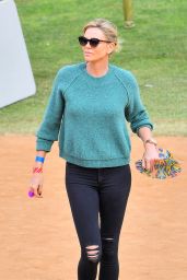 Charlize Theron at a Local Carnival in LA 05/12/2018
