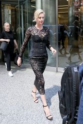 Charlize Theron - Returns Back at Her Hotel in New York City 05/03/2018