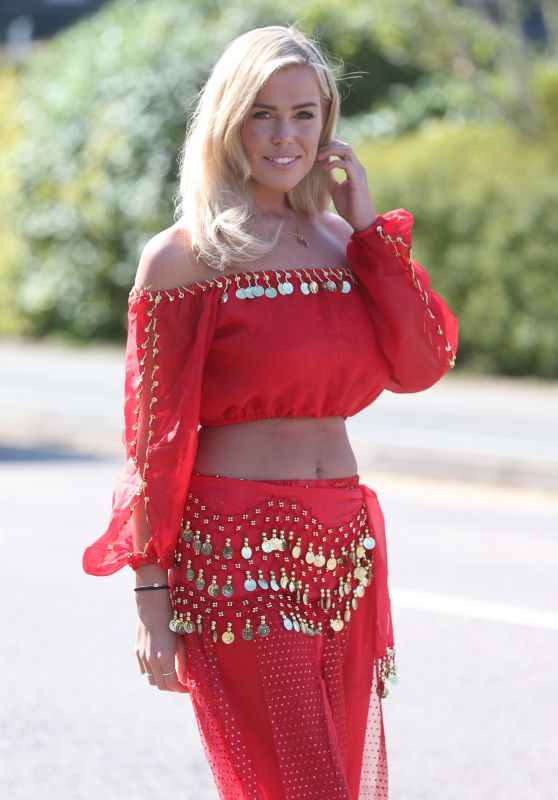 Chloe Meadows - "The Only Way Is Essex" Filming an Arabian Nights Theme in Brentwood
