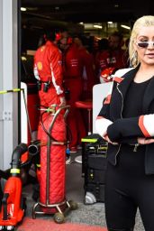 Christina Aguilera - F1 Grand Prix of Azerbaijan in Baku 04/29/2018