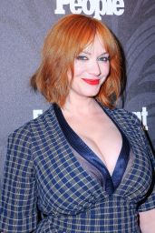 Christina Hendricks – 2018 EW and People Upfronts Party in New York