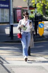 Claire Foy Street Style - London 05/17/2018