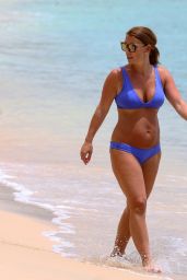 Coleen Rooney - Enjoys a Day at the Beach in Barbados 05/22/2018