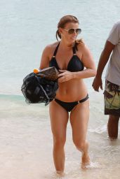 Coleen Rooney in Bikini on the Beach in Barbados 05/21/2018