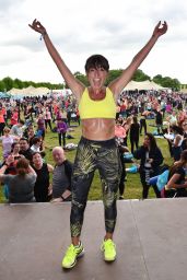 Davina McCall - Welfest Fitness Festival in Dublin