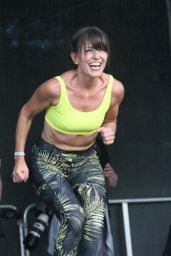 Davina McCall - Welfest Fitness Festival in Dublin