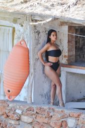 Demi Rose - Photoshoot for Her New Ibiza by Demi Rose Bikini Range in Ibiza, May 2018