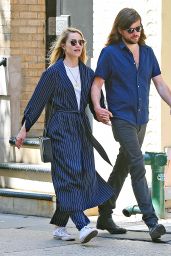 Dianna Agron and Her Husband Winston Marshall Stroll in SoHo, New York 05/23/2018