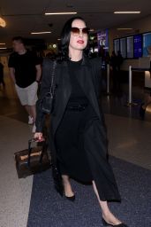 Dita Von Teese at LAX International Airport in Los Angeles 05/20/2018