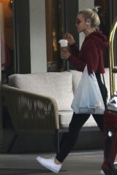 Dove Cameron Grabs a Coffee in Los Angeles 05/20/2018