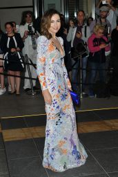 Elsa Zylberstein at the Marriott Hotel for the Dior Dinner in Cannes