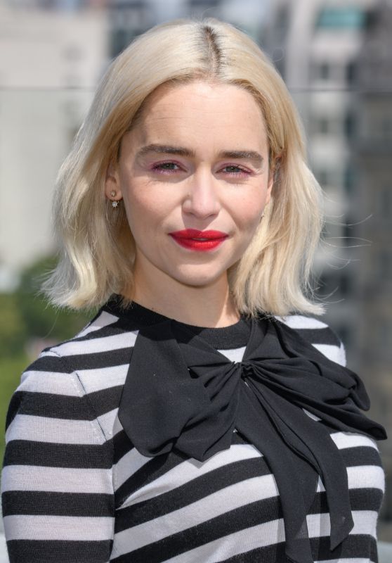 Emilia Clarke – “Solo: A Star Wars Story” Photocall in London