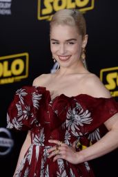 Emilia Clarke – “Solo: A Star Wars Story” Premiere in LA