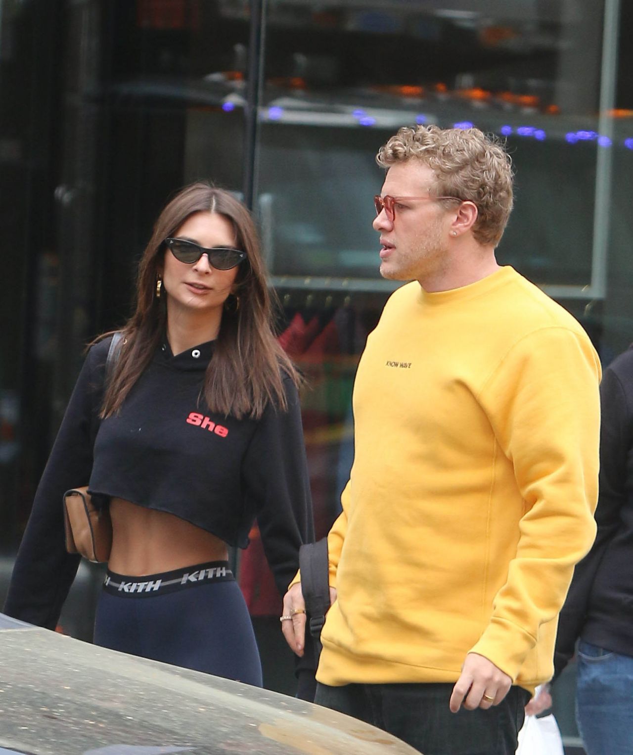 Emily Ratajkowski and Sebastian Bear-McClard Out in 