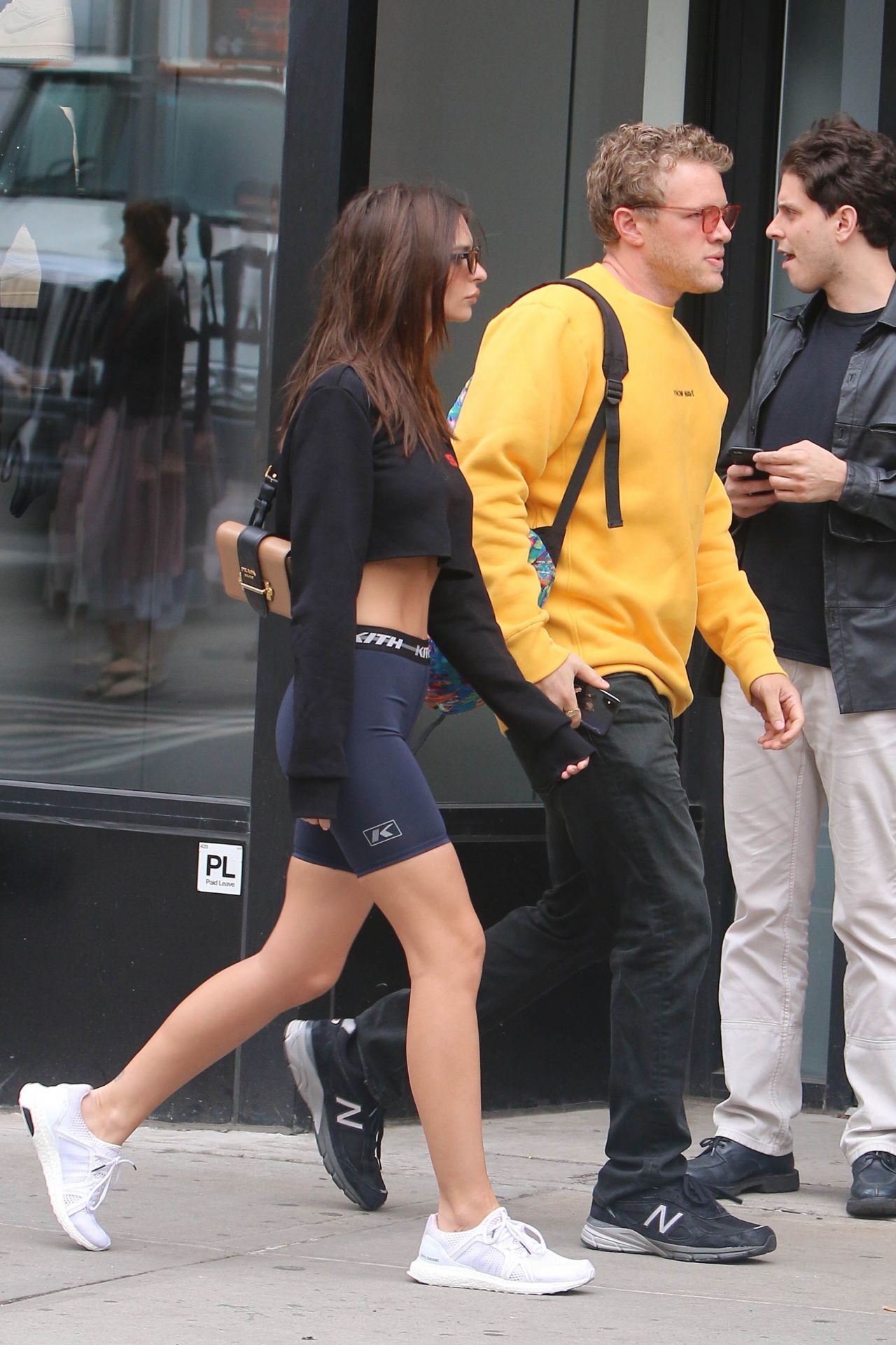 Emily Ratajkowski and Sebastian Bear-McClard Out in Manhattan 05/10 ...