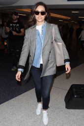 Emmy Rossum - LAX International Airport in Los Angeles 05/08/2018