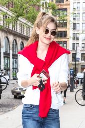 Gigi Hadid All Smiles - Out in New York City 05/06/2018