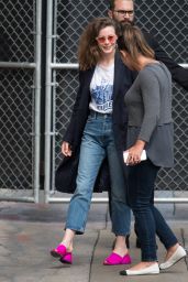 Gillian Jacobs at Jimmy Kimmel Live TV Show in Los Angeles 05/18/2018