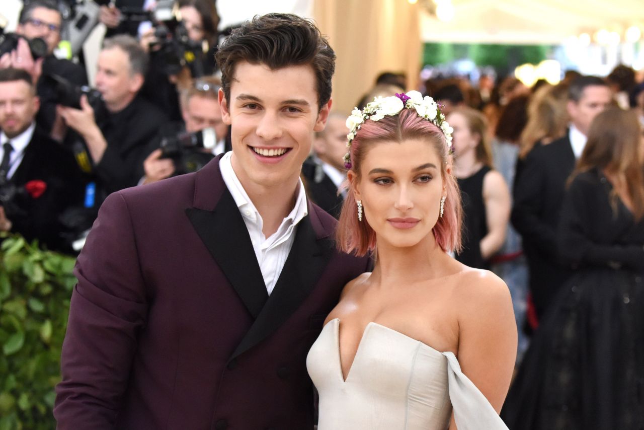 Hailey Baldwin and Shawn Mendes – MET Gala 2018 • CelebMafia