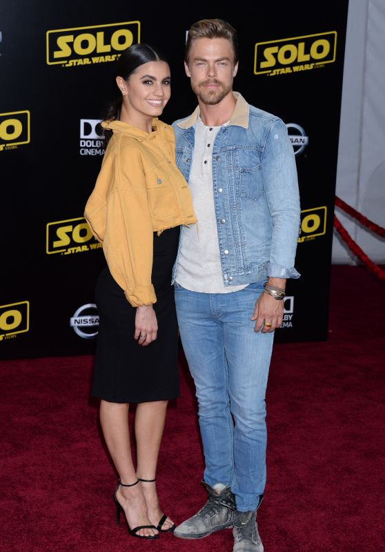 Hayley Ebert and Derek Hough – “Solo: A Star Wars Story” Premiere in LA