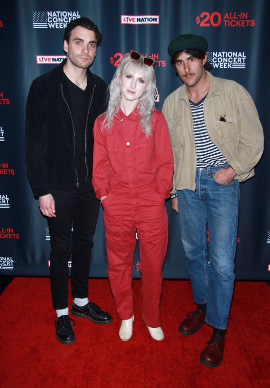 Hayley Williams – Live Nation Launches National Concert Week in NY 04/30/2018