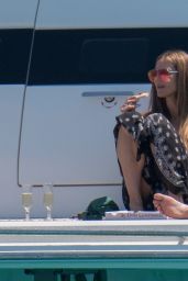 Heidi Klum Bikini Candids - on Boat in Cannes 05/19/2018