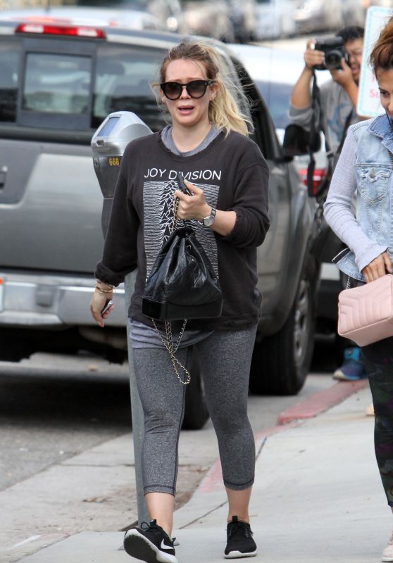 Hilary Duff - Heading to Lunch in LA 05/26/2018