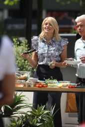 Holly Willoughby and Phillip Schofield at the ITV Studios in London 05/09/2018