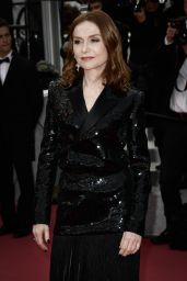 Isabelle Huppert – “Sink or Swim” Red Carpet in Cannes