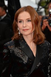 Isabelle Huppert – “Sink or Swim” Red Carpet in Cannes