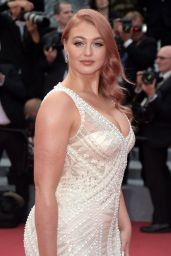 Iskra Lawrence – “Sink or Swim” Red Carpet in Cannes