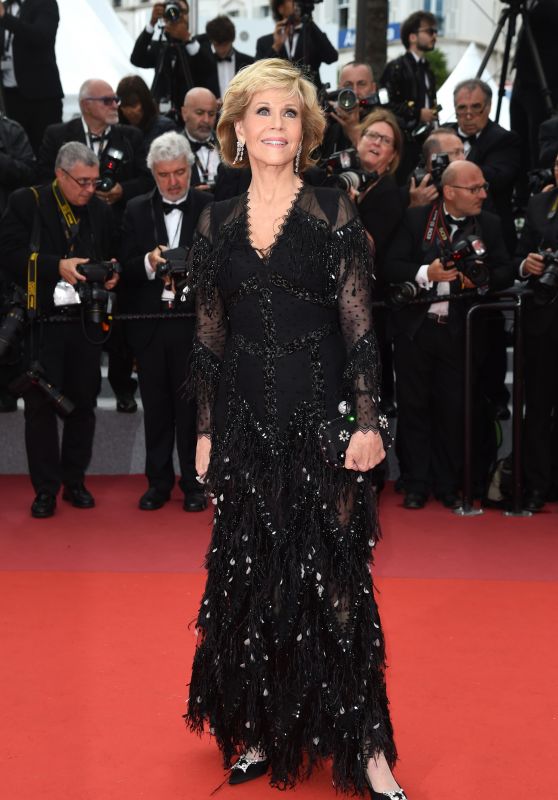 Jane Fonda – “Sink or Swim” Red Carpet in Cannes