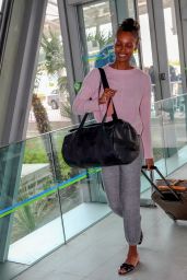 Jasmine Tookes at Nice Airport 05/13/2018