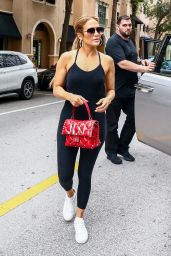 Jennifer Lopez - Arriving at a Hotel in Miami 05/24/2018