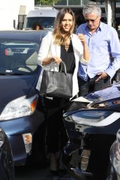 Jessica Alba - Heading to a Business Meeting in Beverly Hills 05/23/2018