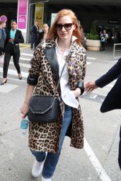 Jessica Chastain - Arriving at Nice Airport 05/09/2018