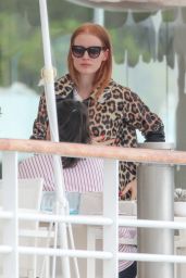 Jessica Chastain at Eden Roc Hotel in Antibes 05/09/2018