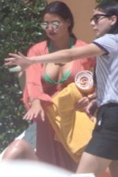 Jessica Wright Wears Green Bikini in Las Vegas 05/03/2018