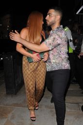 Jesy Nelson - Leaving Bunga Bunga in London 05/27/2018