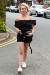 Jorgie Porter - Out for Lunch in Alderley Edge 05/08/2018