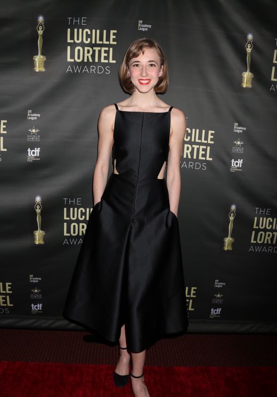 Julia Knitel – Lucille Lortel Awards in New York 05/06/2018