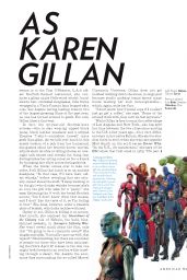 Karen Gillan - American Way Magazine May 2018 Issue